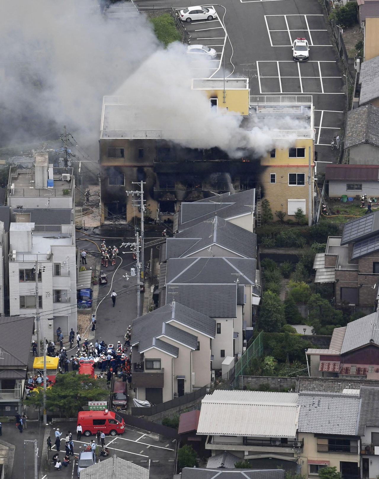 Japan Animation Studio Fire